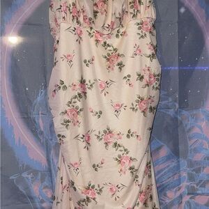 SHEIN Curve Cream Dress